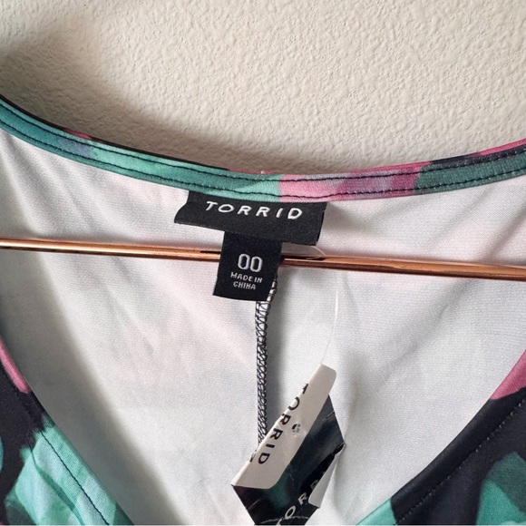 Torrid Cinch Front Butterfly Print Dress - Picture 7 of 15